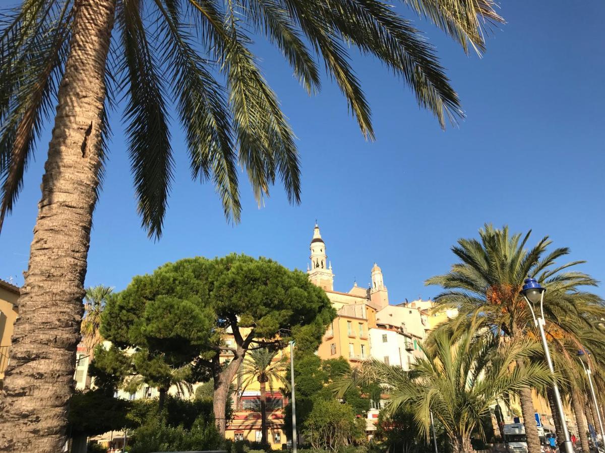 Studio Front De Mer - Menton Garavan Bagian luar foto