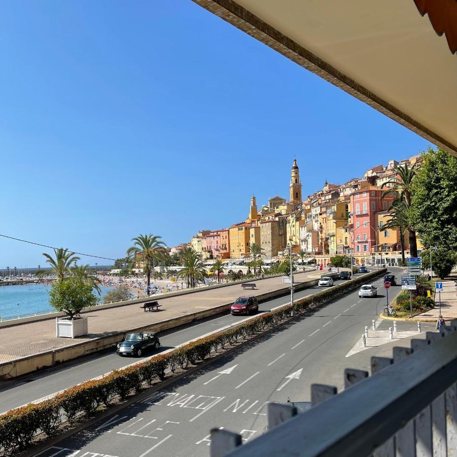 Studio Front De Mer - Menton Garavan Bagian luar foto