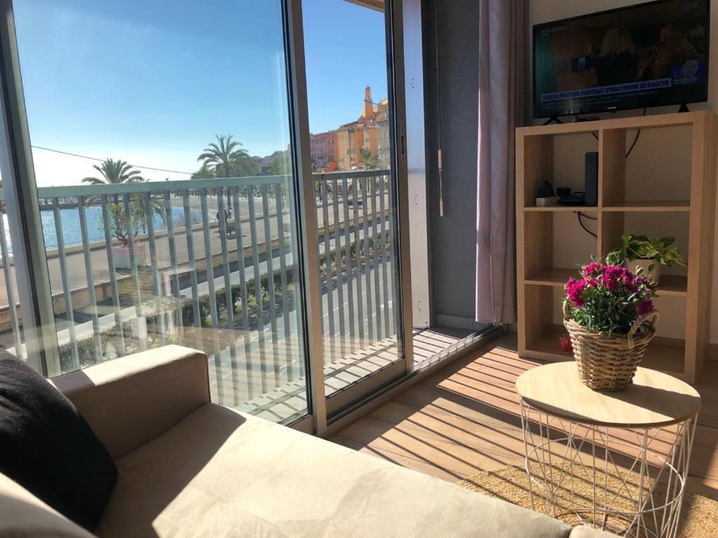 Studio Front De Mer - Menton Garavan Bagian luar foto